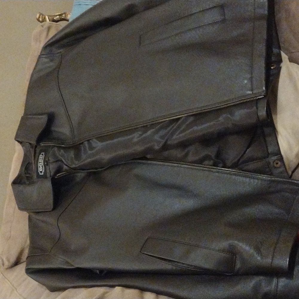 BGSD Men's Leather Jacket